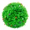 Sfera din plante artificiale, cu flori, Naimeed D5943, Verzui, 280mm
