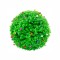 Sfera din plante artificiale, cu flori, Naimeed D5946, Verzui, 100mm