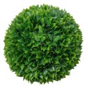 Sfera din plante artificiale, cu flori, Naimeed D5951, Verde intens, 280mm Sfera din plante artificiale, cu flori, Naimeed D5951, Verde intens, 280mm