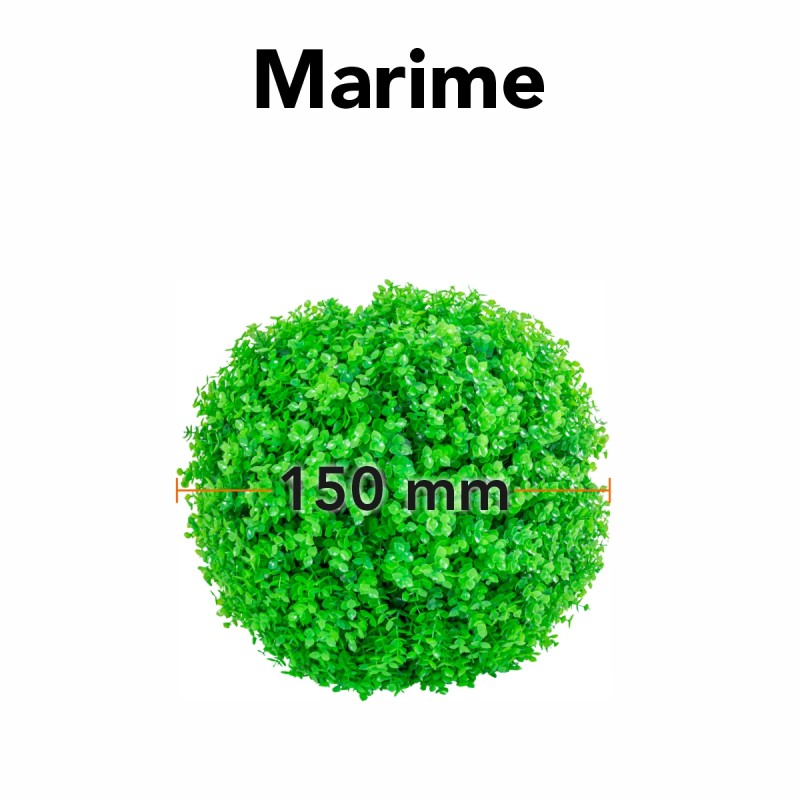 Sfera din plante artificiale, Naimeed D5957, Verde, 150mm Sfera din plante artificiale, Naimeed D5957, Verde, 150mm