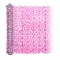 Plasa gard, flori artificiale, Naimeed D5961, paravan pentru balcon, terasa si gard, Roz, 1000x3000mm