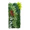 Panou din plante artificiale, cu frunze, Naimeed D7204, Verde, 100X50 cm