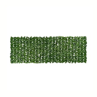 Plasa gard, frunze artificiale, Naimeed D7220, paravan pentru balcon, terasa si gard, 100x300 cm, Verde Plasa gard, frunze artificiale, Naimeed D7220, paravan pentru balcon, terasa si gard, 100x300 cm, Verde