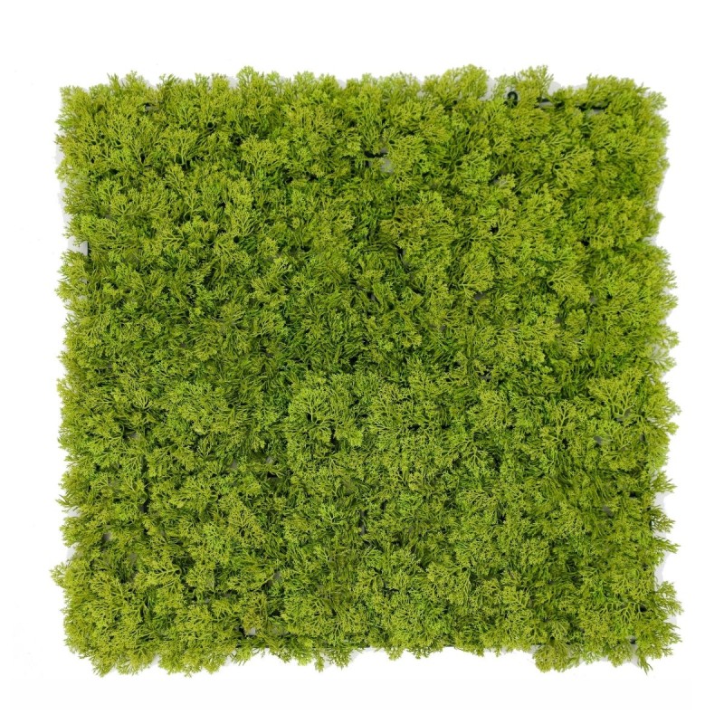 Panou din plante artificiale, Naimeed D7428, Verde, 50x50 cm