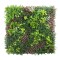Panou din plante artificiale,cu frunze, Naimeed D7430, Multicolor, 100x100 cm