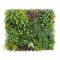 Panou din plante artificiale,cu frunze, Naimeed D7436, Multicolor, 100x100 cm