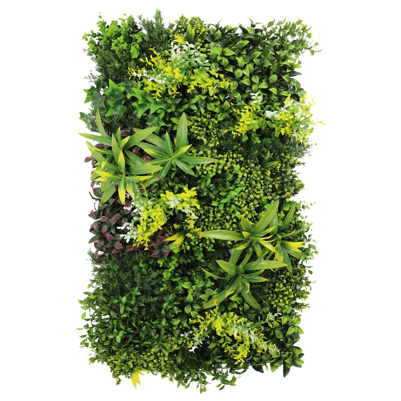 Panou din plante artificiale,cu frunze, Naimeed D7470, Multicolor, 50x100 cm Panou din plante artificiale,cu frunze, Naimeed D7470, Multicolor, 50x100 cm