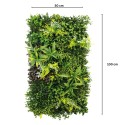 Panou din plante artificiale,cu frunze, Naimeed D7470, Multicolor, 50x100 cm Panou din plante artificiale,cu frunze, Naimeed D7470, Multicolor, 50x100 cm