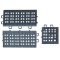 Set 3 accesorii placa pardoseala modulara, Naimeed D4532