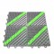 Set 4 placi pardoseala modulara din PP, Naimeed D4535, Verde