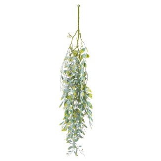 Planta artificiala curgatoare, inaltime 100cm, Naimeed D4859, Turcoaz Planta artificiala curgatoare, inaltime 100cm, Naimeed D4859, Turcoaz