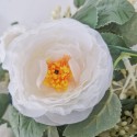 Planta artificiala curgatoare cu flori, Naimeed D4866, Alb, 2m Planta artificiala curgatoare cu flori, Naimeed D4866, Alb, 2m