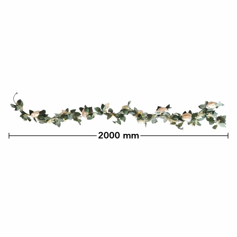 Planta artificiala curgatoare cu flori, Naimeed D4866, Portocaliu, 2m Planta artificiala curgatoare cu flori, Naimeed D4866, Portocaliu, 2m