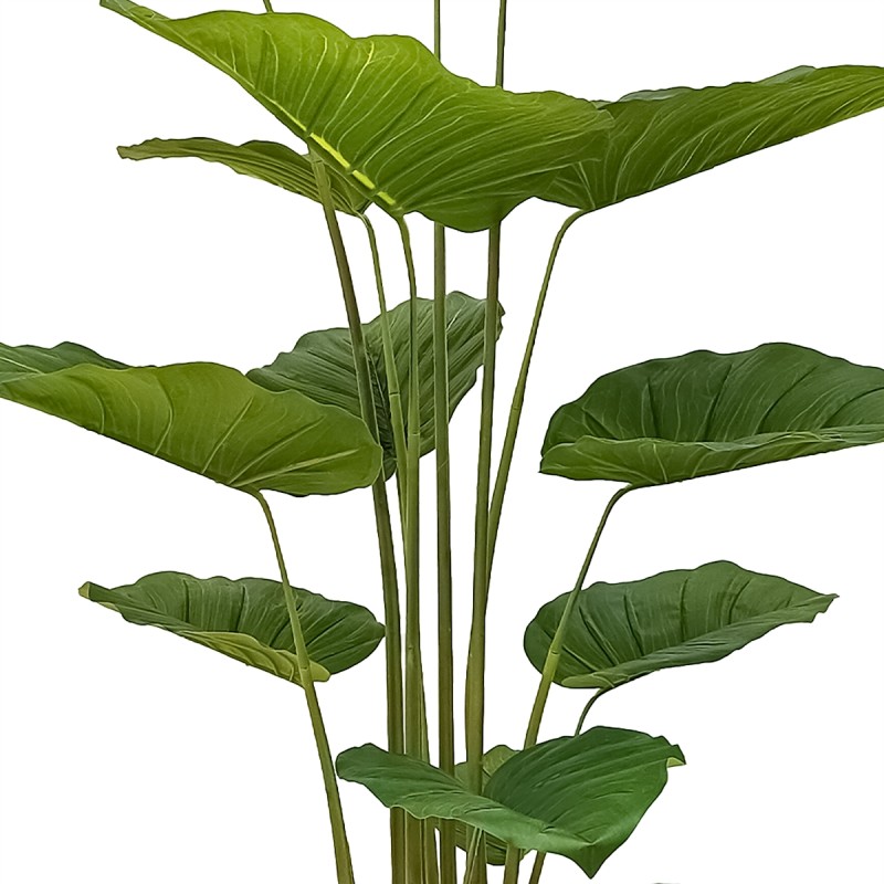 Planta artificiala, Colocasia Gigantea fara ghiveci, Naimeed D5613, 173x110 cm, Verde