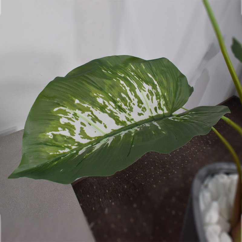 Planta artificiala, Caladium fara ghiveci, Naimeed D5614, 134x150 cm, Verde Planta artificiala, Caladium fara ghiveci, Naimeed D5614, 134x150 cm, Verde
