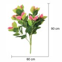 Floare artificiala, Guzmania fara ghiveci, Naimeed D5628, 90x60 cm, Roz Floare artificiala, Guzmania fara ghiveci, Naimeed D5628, 90x60 cm, Roz