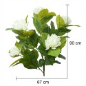 Floare artificiala fara ghiveci, Naimeed D5630, 90x67 cm, Alb Floare artificiala fara ghiveci, Naimeed D5630, 90x67 cm, Alb