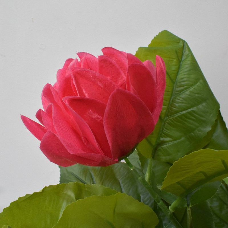 Floare artificiala fara ghiveci, Naimeed D5630, 90x67 cm, Rosu