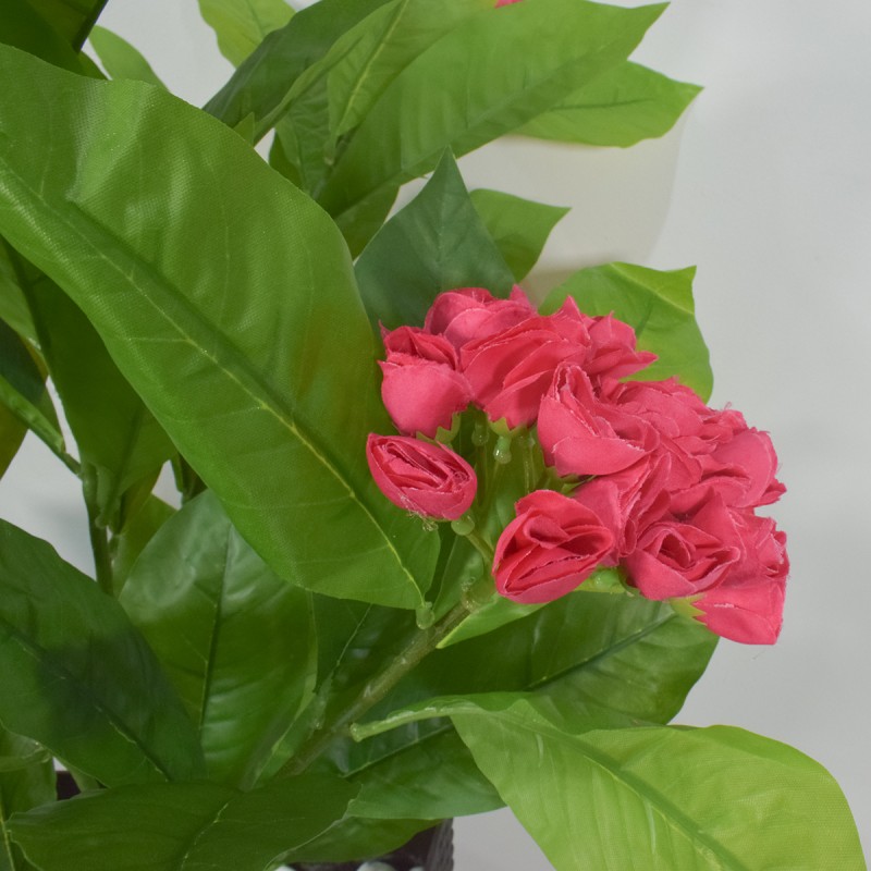 Floare artificiala fara ghiveci, Naimeed D5631, 90x67 cm, Roz Aprins Floare artificiala fara ghiveci, Naimeed D5631, 90x67 cm, Roz Aprins
