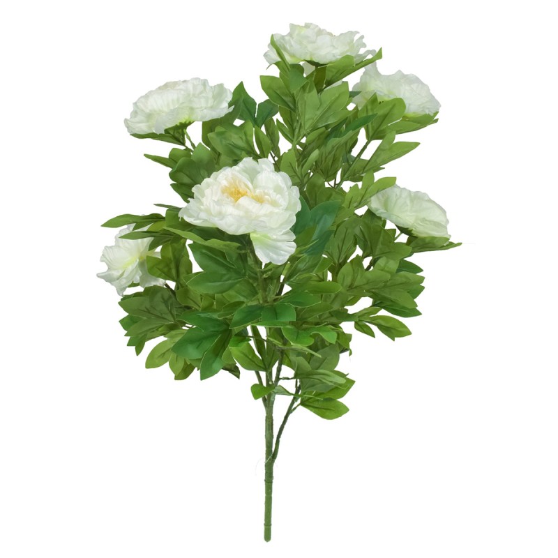 Floare artificiala, Bujor Chinezesc fara ghiveci, Naimeed D5632, 90x60 cm, Alb Floare artificiala, Bujor Chinezesc fara ghiveci, Naimeed D5632, 90x60 cm, Alb