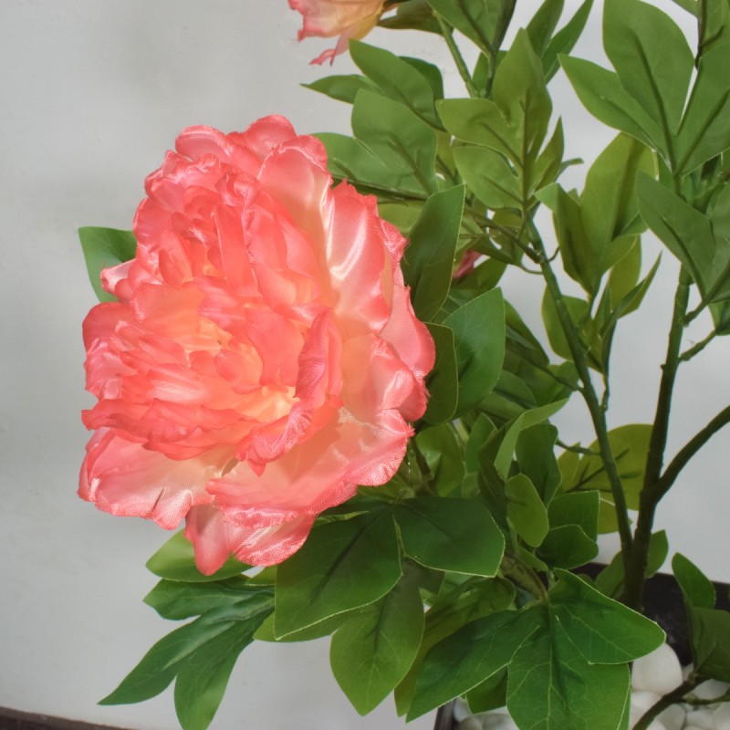Floare artificiala, Bujor Chinezesc fara ghiveci, Naimeed D5632, 90x60 cm, Roz Floare artificiala, Bujor Chinezesc fara ghiveci, Naimeed D5632, 90x60 cm, Roz