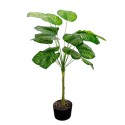 Planta decorativa artificiala, fara ghiveci, tip Philodendron Birkin, Naimeed D6944, 88 cm, Verde Planta decorativa artificiala, fara ghiveci, tip Philodendron Birkin, Naimeed D6944, 88 cm, Verde