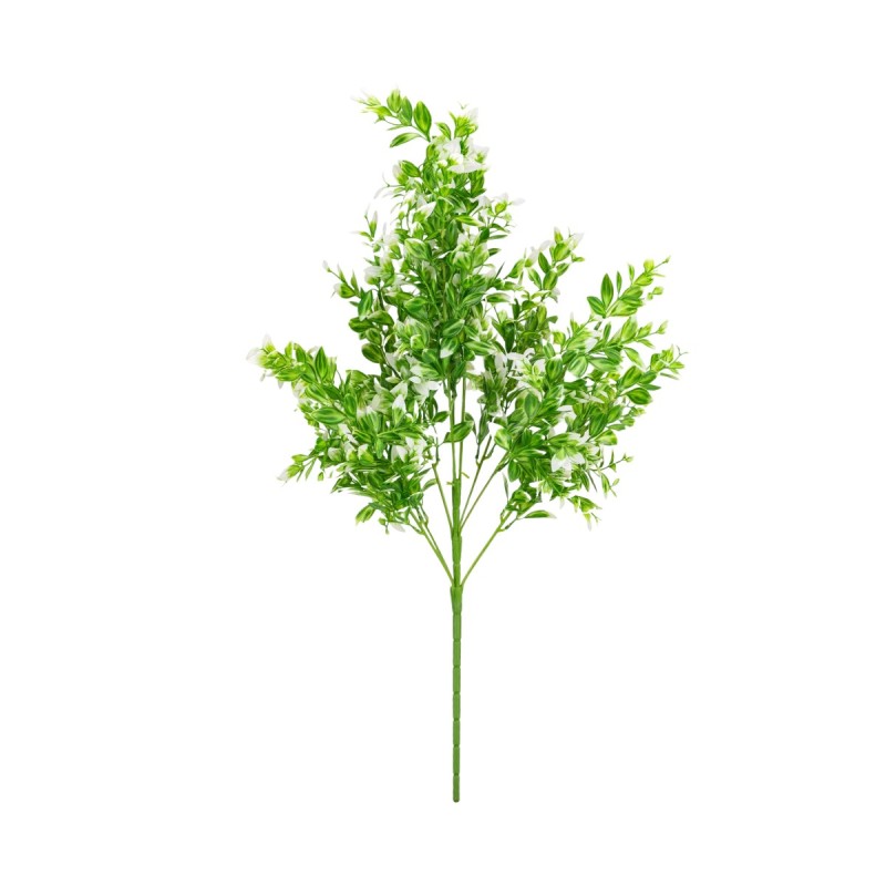 Planta decorativa artificiala, fara ghiveci, tip Buxus, Naimeed D6962, 80 cm, Alb Planta decorativa artificiala, fara ghiveci, tip Buxus, Naimeed D6962, 80 cm, Alb