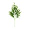 Planta decorativa artificiala, fara ghiveci, tip Eucalipt, Naimeed D6963, 80 cm, Alb