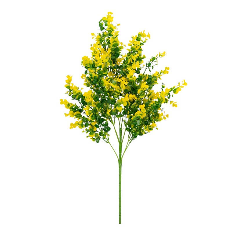 Planta decorativa artificiala, fara ghiveci, tip Eucalipt, Naimeed D6963, 80 cm, Galben Planta decorativa artificiala, fara ghiveci, tip Eucalipt, Naimeed D6963, 80 cm, Galben