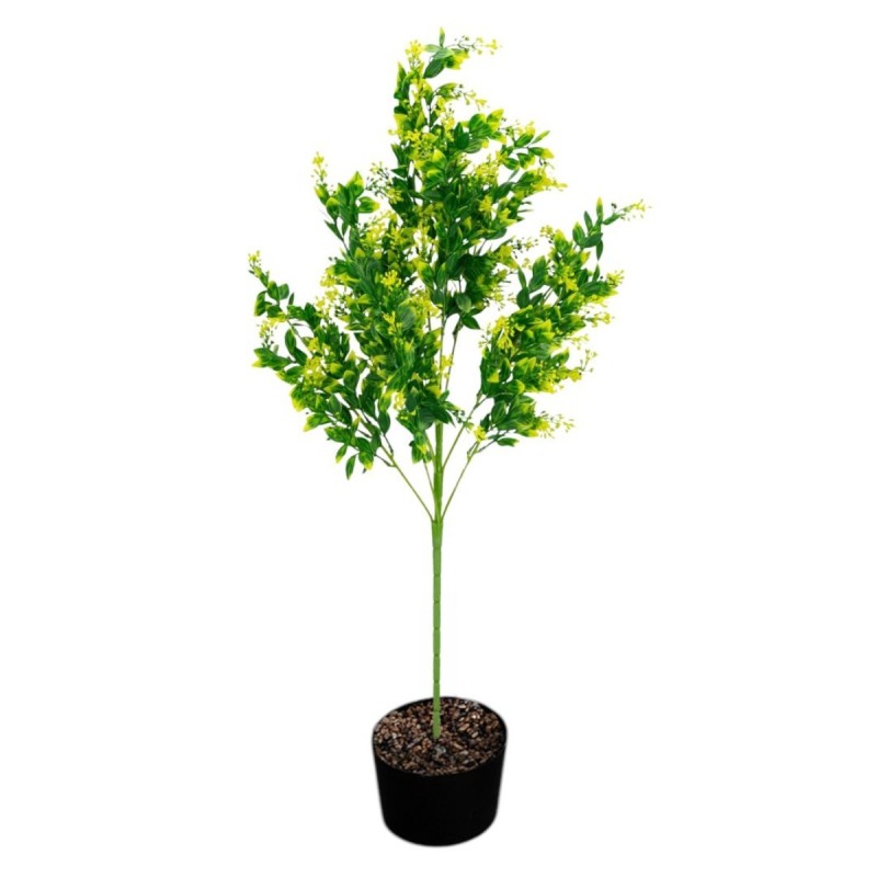 Planta decorativa artificiala, fara ghiveci, tip Buxus, Naimeed D6964, 80 cm, Galben Planta decorativa artificiala, fara ghiveci, tip Buxus, Naimeed D6964, 80 cm, Galben