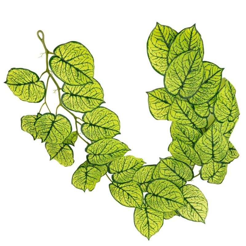 Ghirlanda artificiala cu 28 frunze, tip Epipremnum, Naimeed D7021, 1.7m, Verde Ghirlanda artificiala cu 28 frunze, tip Epipremnum, Naimeed D7021, 1.7m, Verde