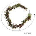 Ghirlanda artificiala, tip Eucalipt, Naimeed D7030, 1.7m, Maro Ghirlanda artificiala, tip Eucalipt, Naimeed D7030, 1.7m, Maro