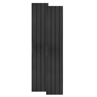 Set 2 panouri decorative, riflaj, polimer rigid, Naimeed D5470, 270x16x1cm, Negru Set 2 panouri decorative, riflaj, polimer rigid, Naimeed D5470, 270x16x1cm, Negru