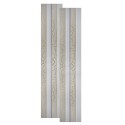 Set 2 panouri decorative, riflaj, polimer rigid, Naimeed D5474, 270x12x2cm, Alb Set 2 panouri decorative, riflaj, polimer rigid, Naimeed D5474, 270x12x2cm, Alb