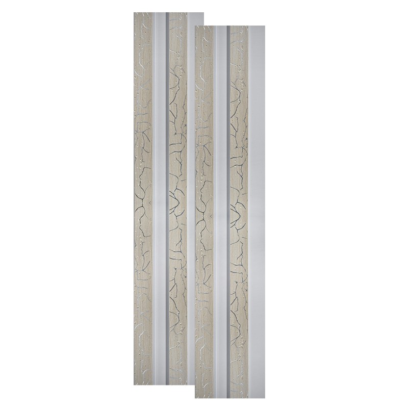 Set 2 panouri decorative, riflaj, polimer rigid, Naimeed D5474, 270x12x2cm, Alb Set 2 panouri decorative, riflaj, polimer rigid, Naimeed D5474, 270x12x2cm, Alb
