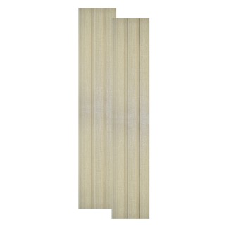 Set 2 panouri decorative, riflaj, polimer rigid, Naimeed D5482, 270x12x1cm, Crem deschis Set 2 panouri decorative, riflaj, polimer rigid, Naimeed D5482, 270x12x1cm, Crem deschis