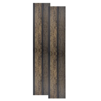 Set 2 panouri decorative, riflaj, polimer rigid, Naimeed D5484, 270x12x1cm, Maro Set 2 panouri decorative, riflaj, polimer rigid, Naimeed D5484, 270x12x1cm, Maro