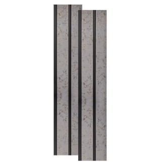Set 2 panouri decorative, riflaj, polimer rigid, Naimeed D5487, 270x12x1cm, Crem Set 2 panouri decorative, riflaj, polimer rigid, Naimeed D5487, 270x12x1cm, Crem