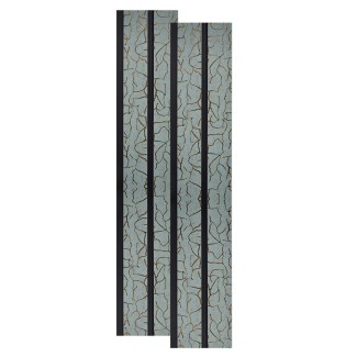 Set 2 panouri decorative, riflaj, polimer rigid, Naimeed D5488, 270x12x1cm, Turcoaz Set 2 panouri decorative, riflaj, polimer rigid, Naimeed D5488, 270x12x1cm, Turcoaz