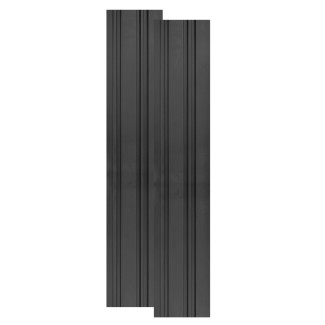 Set 2 panouri decorative, riflaj, polimer rigid, Naimeed D5490, 270x12x1cm, Negru Set 2 panouri decorative, riflaj, polimer rigid, Naimeed D5490, 270x12x1cm, Negru