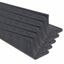 Set 5 Coltare decorative, polimer rigid, Naimeed D5511, Negru, 270x3x3cm Set 5 Coltare decorative, polimer rigid, Naimeed D5511, Negru, 270x3x3cm
