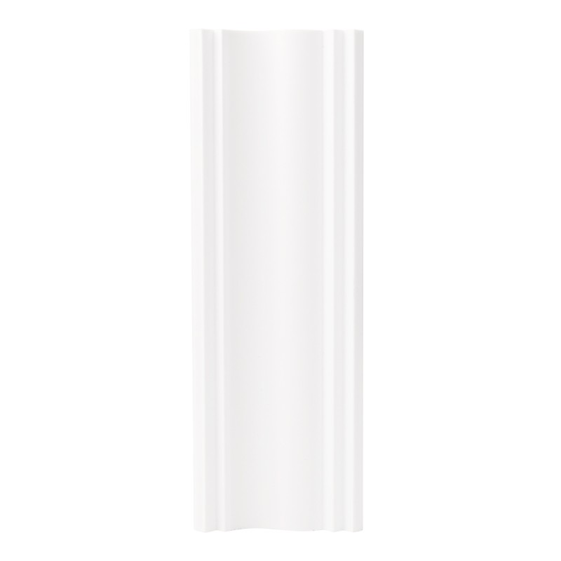 Set 5 plinte decorative, polimer rigid, Naimeed D6697, Alb, 2300x120x15mm Set 5 plinte decorative, polimer rigid, Naimeed D6697, Alb, 2300x120x15mm