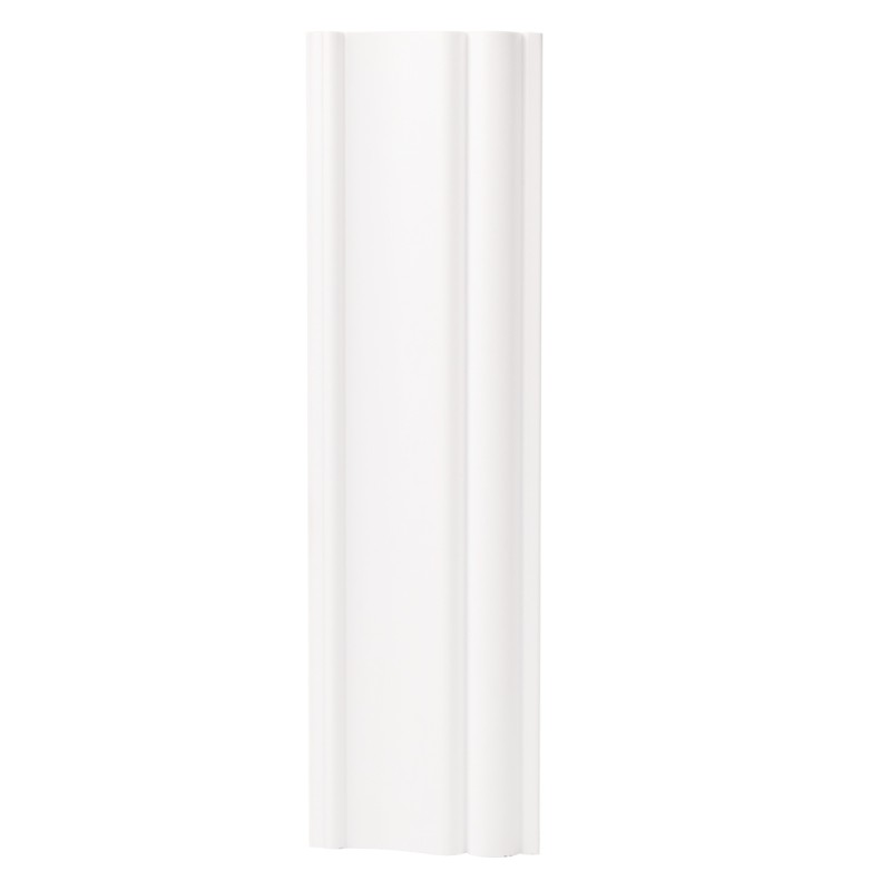 Set 5 plinte decorative, polimer rigid, Naimeed D6698, Alb, 2300x85x25mm Set 5 plinte decorative, polimer rigid, Naimeed D6698, Alb, 2300x85x25mm
