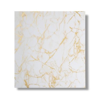 Panou decorativ, riflaj, polimer rigid, Naimeed D7613, Dimensiuni 270x30.5x0.45cm, Alb/Auriu Panou decorativ, riflaj, polimer rigid, Naimeed D7613, Dimensiuni 270x30.5x0.45cm, Alb/Auriu
