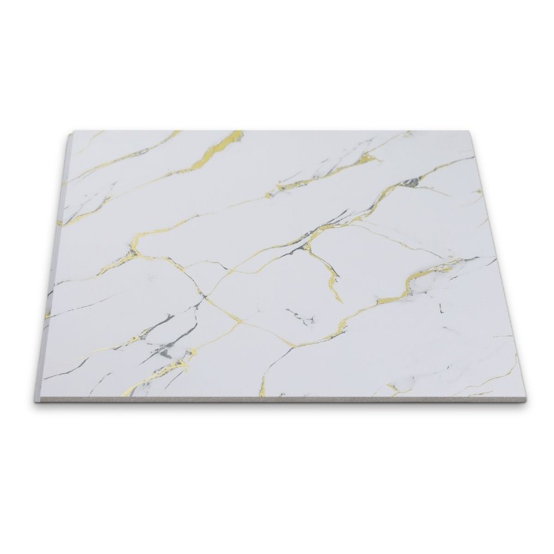 Panou decorativ, riflaj, polimer rigid, Naimeed D7618, Dimensiuni 270x30.5x0.45cm, Alb Panou decorativ, riflaj, polimer rigid, Naimeed D7618, Dimensiuni 270x30.5x0.45cm, Alb