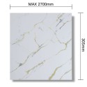 Panou decorativ, riflaj, polimer rigid, Naimeed D7618, Dimensiuni 270x30.5x0.45cm, Alb Panou decorativ, riflaj, polimer rigid, Naimeed D7618, Dimensiuni 270x30.5x0.45cm, Alb