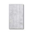 Panou decorativ, riflaj, polimer rigid, Naimeed D7623, Dimensiuni 270x16.5x1.1cm, Alb/Auriu