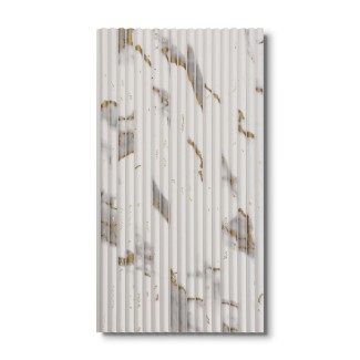 Panou decorativ, riflaj, polimer rigid, Naimeed D7625, Dimensiuni 270x15.2x0.5cm, Alb Royal Panou decorativ, riflaj, polimer rigid, Naimeed D7625, Dimensiuni 270x15.2x0.5cm, Alb Royal