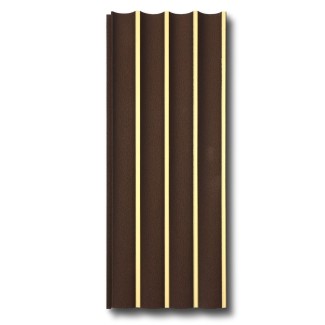 Panou decorativ, riflaj, polimer rigid, Naimeed D7628, Dimensiuni 270x12x1cm, Maro ciocolatiu Panou decorativ, riflaj, polimer rigid, Naimeed D7628, Dimensiuni 270x12x1cm, Maro ciocolatiu