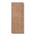 Panou decorativ, riflaj, polimer rigid, Naimeed D7629, Dimensiuni 270x11.6x0.6cm, Maro deschis